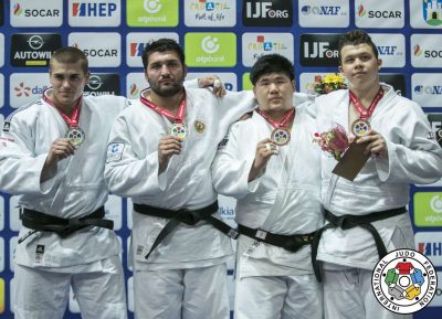 Enej Marinič (desno) osvojil bronasto medaljo